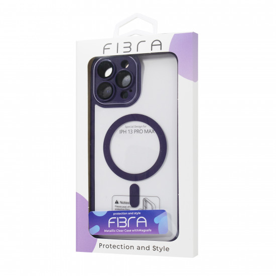 FIBRA Metallic Clear Case with MagSafe iPhone 13 Pro Max