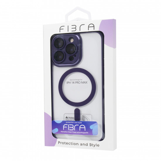 FIBRA Metallic Clear Case with MagSafe iPhone 14 Pro Max