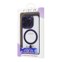 FIBRA Metallic Clear Case with MagSafe iPhone 14 Pro / Для телефонів + №7732