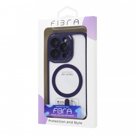 FIBRA Metallic Clear Case with MagSafe iPhone 14 Pro