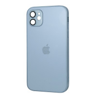 AG - Silicone + Glass Case with MagSafe iPhone 11 / AG + №7739