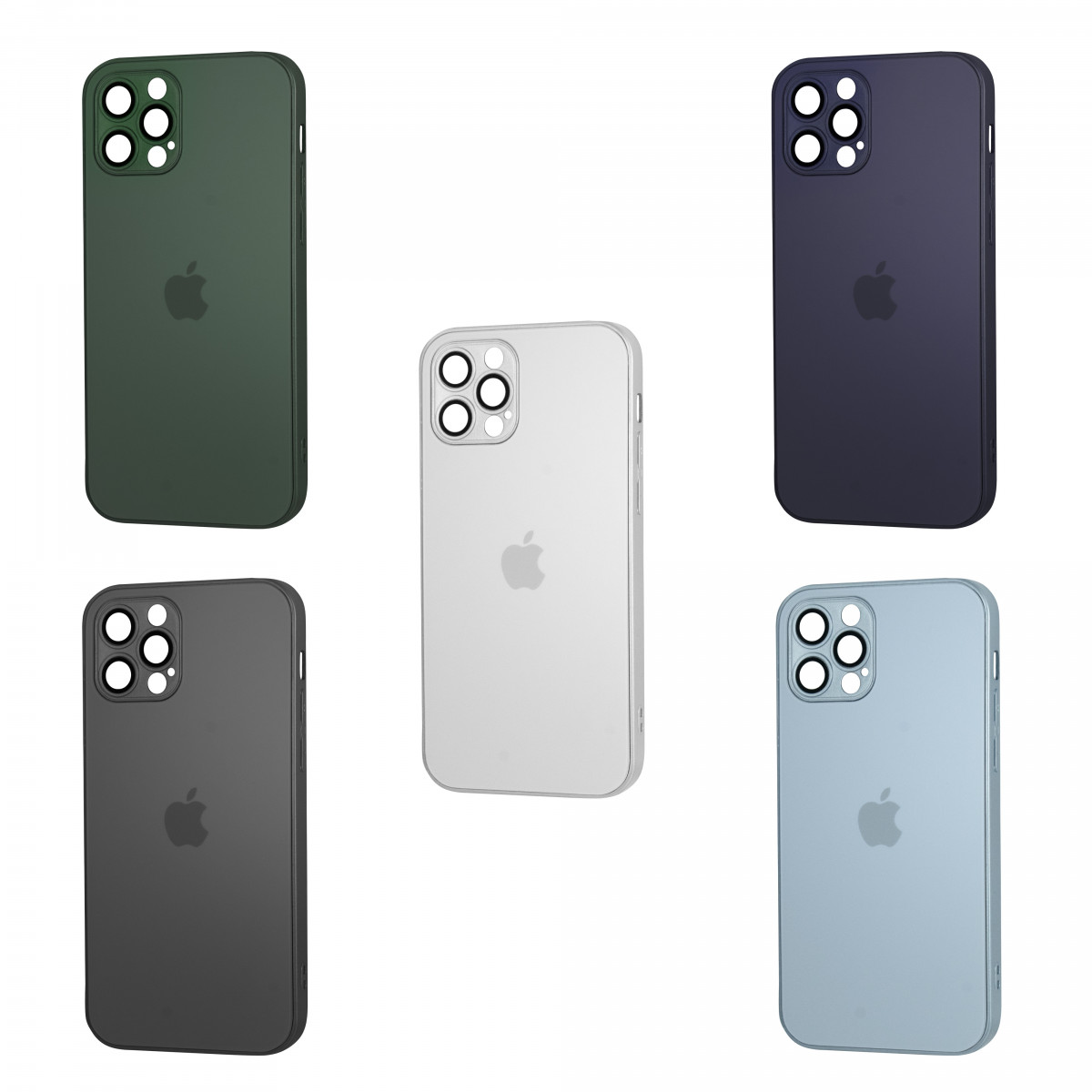 AG - Silicone + Glass Case with MagSafe iPhone 12 Pro