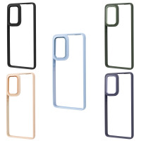 FIBRA  Metallic Clear Case Samsung A73 / Fibra Metallic Clear Case + №7512