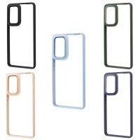 FIBRA Metallic Clear Case Samsung A73 / Прозорі + №7512