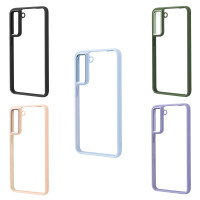 FIBRA  Metallic Clear Case Samsung S21 FE / Fibra Metallic Clear Case + №7517