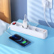 Сетевой Фильтр Hoco NS1 Aura 4-bit PD 20W 2xUSB+Type-C