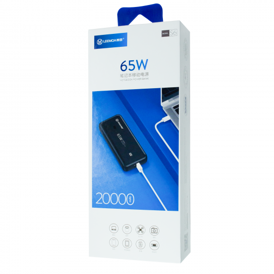 Power Bank Leemoa S6 20000mAh PD65W