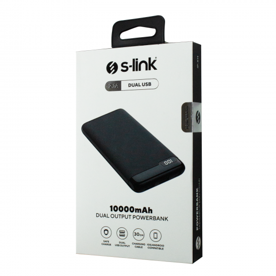 Power Bank S-link IP-K11 10000mAh 2.1A 2USB