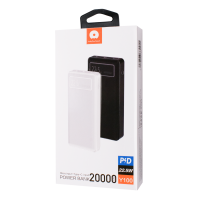 Power Bank WUW Y100 20000 mAh Type-C + 2 USB 22.5W / Power Bank + №7484