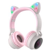 Наушники Hoco W27 Cat ear wireless headphones / Hoco + №8008