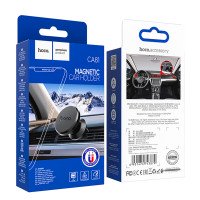 Автодержатель Hoco CA81 Ligue Air vent magnetic car holder / Автоутримувачі + №8028