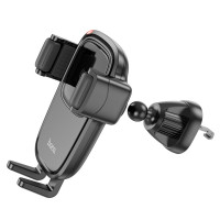 Автодержатель с беспроводной зарядкой Hoco HW1 Pro wireless fast charge car holder / Hoco + №8041