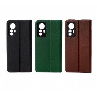 FIBRA Leather Flip case Xiaomi Redmi Note 12S / Кожа + №8150