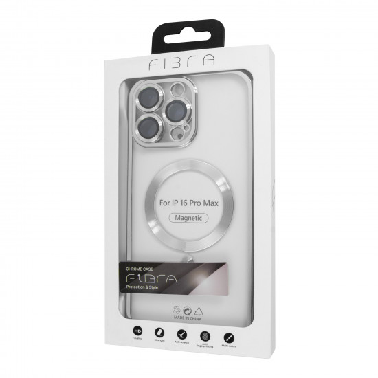 FIBRA Chrome MagSafe case iPhone 16 Pro Max