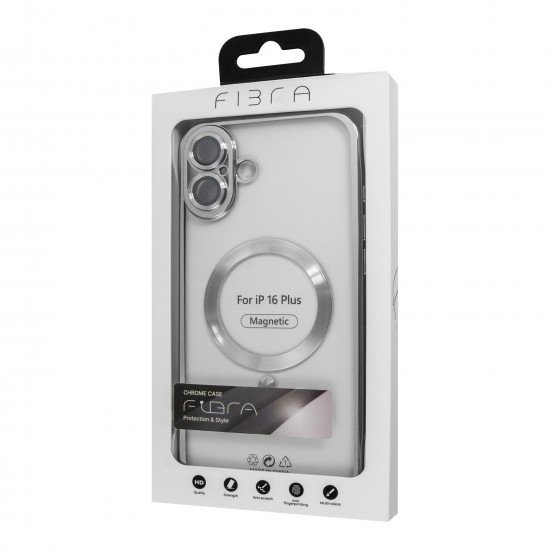 FIBRA Chrome MagSafe case iPhone 16 Plus