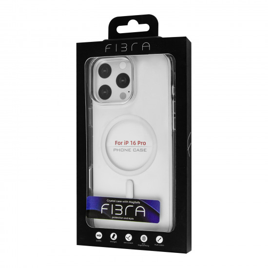 FIBRA Crystal Сase with MagSafe iPhone 16 Pro