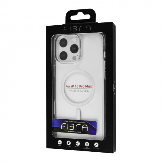 FIBRA Crystal Сase with MagSafe iPhone 16 Pro Max