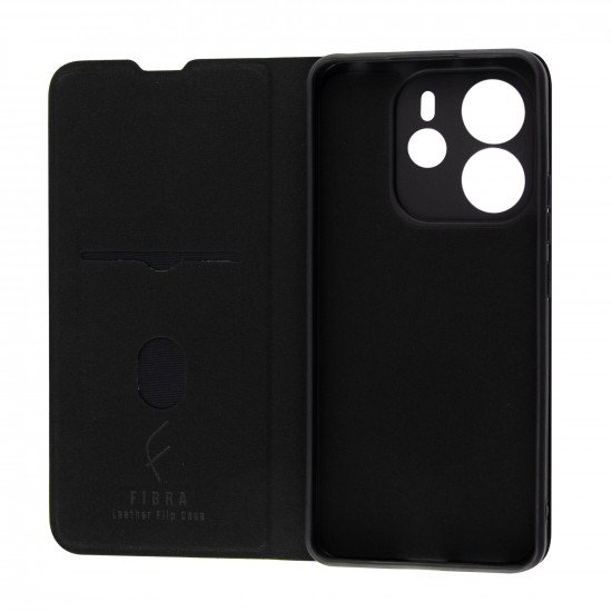 FIBRA Leather Flip case Xiaomi Redmi Note 14 (4G)