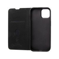FIBRA Leather Flip case iPhone 15Pro Max / Чохли - iPhone 15 Pro Max + №8120