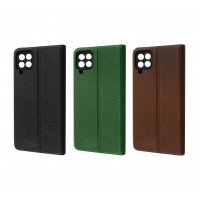 FIBRA Leather Flip case Samsung M33 / Шкіра + №8130