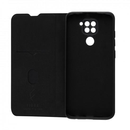 FIBRA Leather Flip case Xiaomi Redmi Note 9