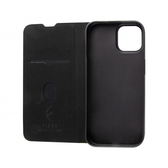 FIBRA Leather Flip case iPhone 14