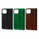 FIBRA Lether Flip case iPhone 15