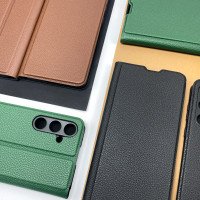 FIBRA Leather Flip case Xiaomi Redmi 13 / Матеріал + №9583