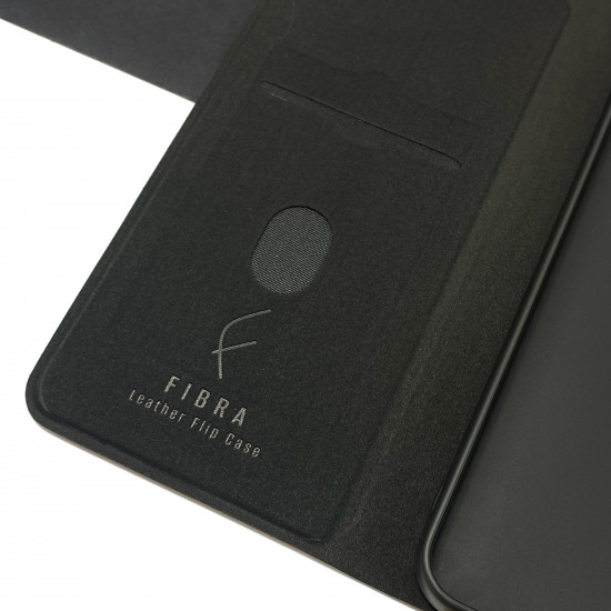 FIBRA Lether Flip case Samsung A34