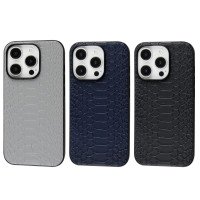 FIBRA Python case iPhone 15 Pro Max / Кожа + №8675