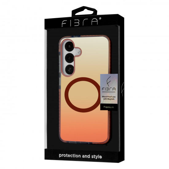FIBRA Shock-Proof case with MagSafe S25 Plus