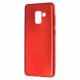 RED Tpu Case Samsung A8 2018,Red