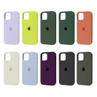 Square Full Silicone Case iPhone 12/12 Pro / Apple + №1311