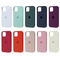 Square Full Silicone Case iPhone 12/12 Pro / Apple + №1311