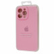 Square Full Silicone Case Close Camera iPhone 14 Pro Max