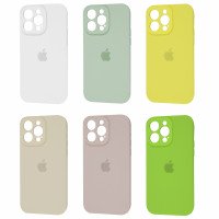 Square Full Silicone Case Close Camera iPhone 11 Pro Max / Apple + №1313
