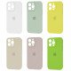 Square Full Silicone Case Close Camera iPhone 14 Pro Max