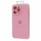 Square Full Silicone Case Close Camera iPhone 14 Pro Max