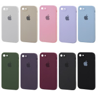 Square Full Silicone Case  iPhone 7/8 / Чехлы + №8643