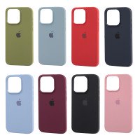 Square Full Silicone Case  iPhone 15 Pro Max / Линейка чехлов для новых IPhone 15 + №7979