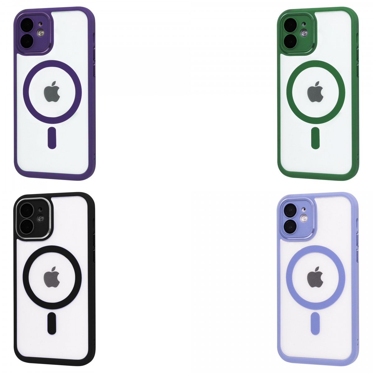 FIBRA Metallic Clear Case with MagSafe (Close Camera) iPhone 12