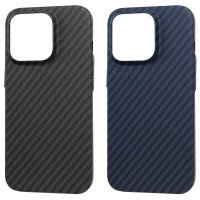 FIBRA Carbonite case with MagSafe iPhone 15 Pro Max / Для телефонів + №8078