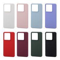 FIBRA Full Silicone Cover Xiaomi Redmi Note 13Pro (5G) / Цветные однотонные + №8398
