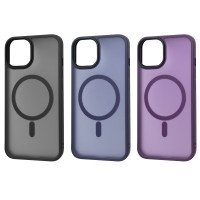 FIBRA Metal Buttons with MagSafe iPhone 13/14 / Накладки + №8174