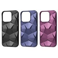 FIBRA Rhombus 3D case iPhone 15 Pro Max / Новое поступление + №8170