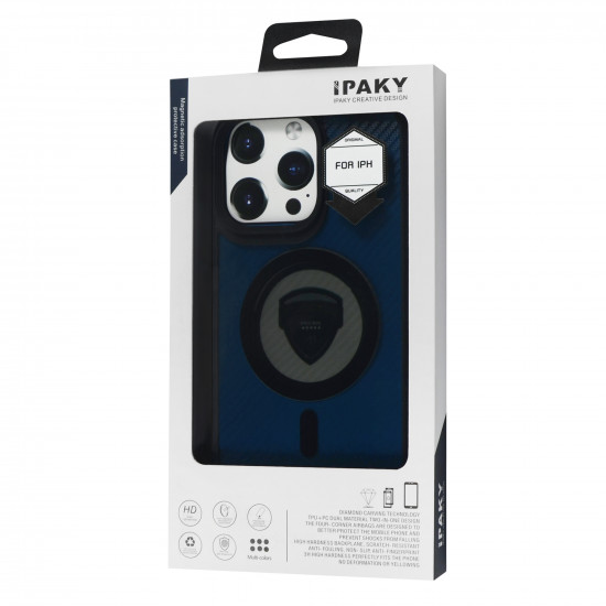 iPaky Carbone Clear case with MagSafe iPhone 14 Plus