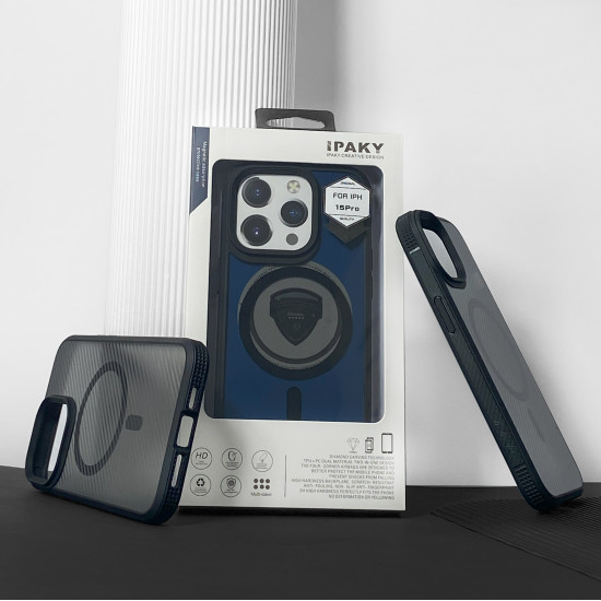 iPaky Carbone Clear case with MagSafe iPhone 14 Plus