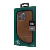 Polo Ravel Case iPhone 15 Pro Max / Матеріал + №8463