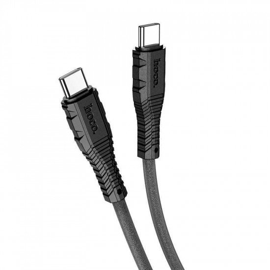 Кабель Hoco X67 Nano 60W silicone charging data cable Type-C to Type-C