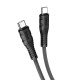 Кабель Hoco X67 Nano 60W silicone charging data cable Type-C to Type-C